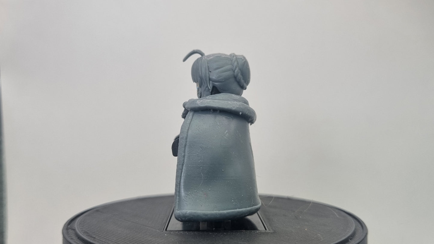 Building toy custom 3D printed some one who has faith printed in 12k!