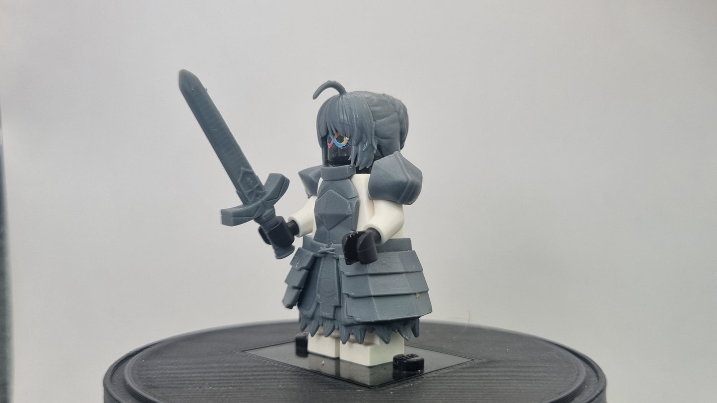 Building toy custom 3D printed some one who has faith printed in 12k!