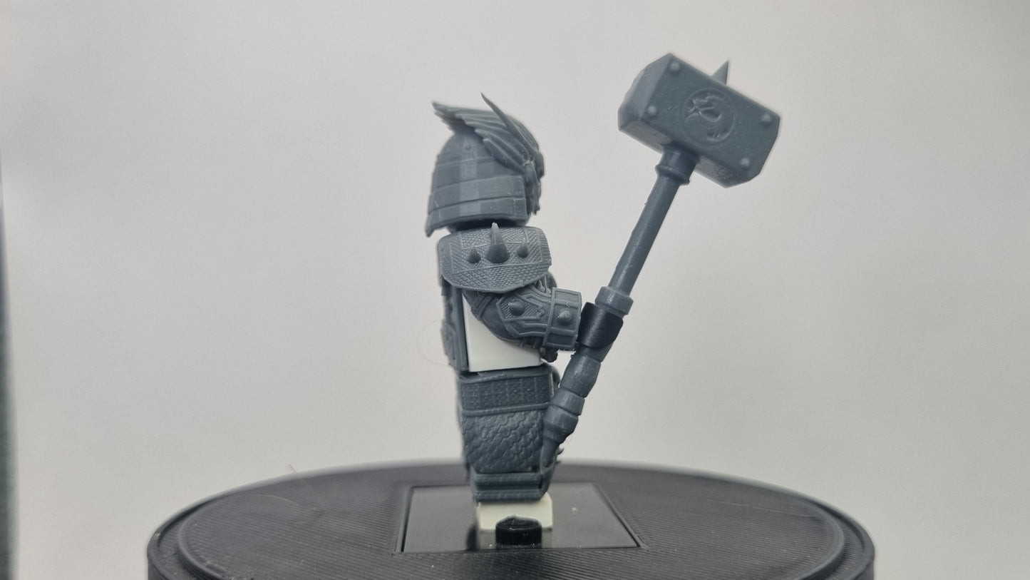 Building toy custom 3D printed kombar ternimant final boss printed in 12k!