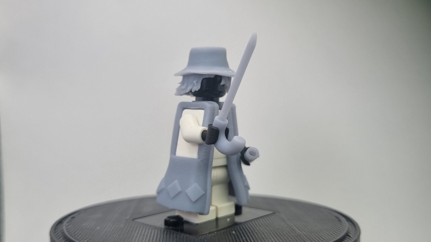Building toy custom 3D printed soul catcher ship owner!