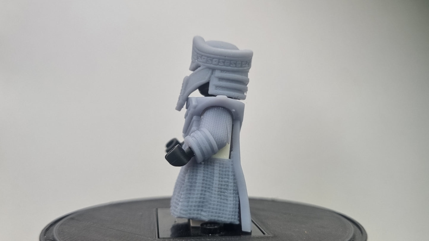 Building toy custom 3D printed one of the 9 survants of the dark lord with pointy hat!