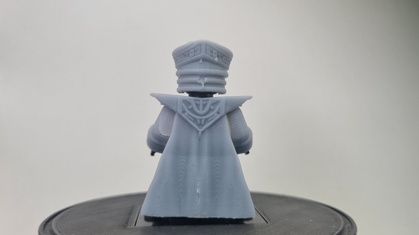 Building toy custom 3D printed one of the 9 survants of the dark lord with pointy hat!