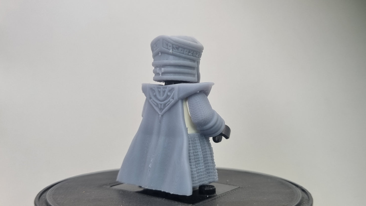 Building toy custom 3D printed one of the 9 survants of the dark lord with pointy hat!