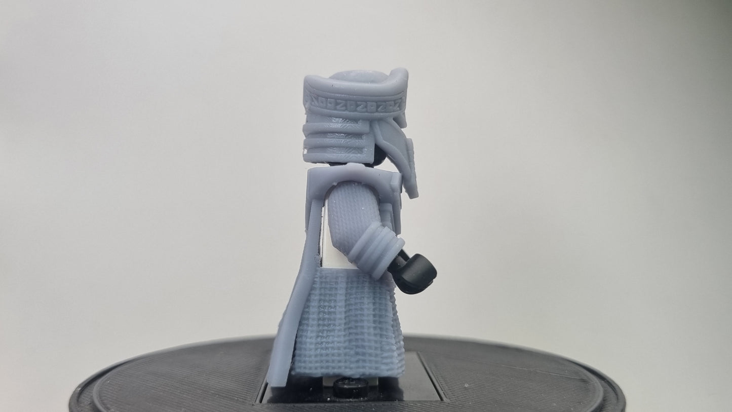 Building toy custom 3D printed one of the 9 survants of the dark lord with pointy hat!