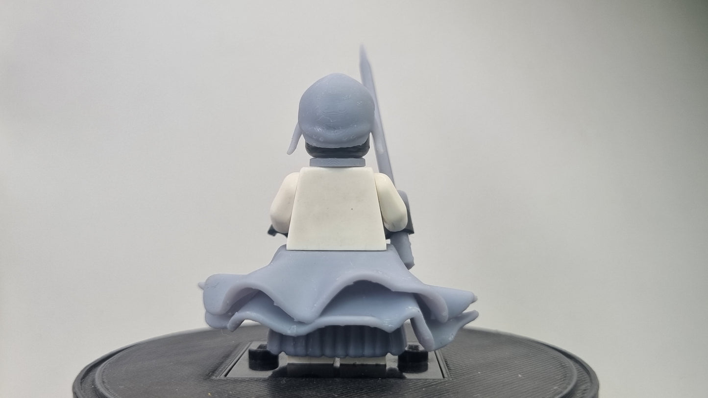 Building toy custom 3D printed soul catcher with beard!