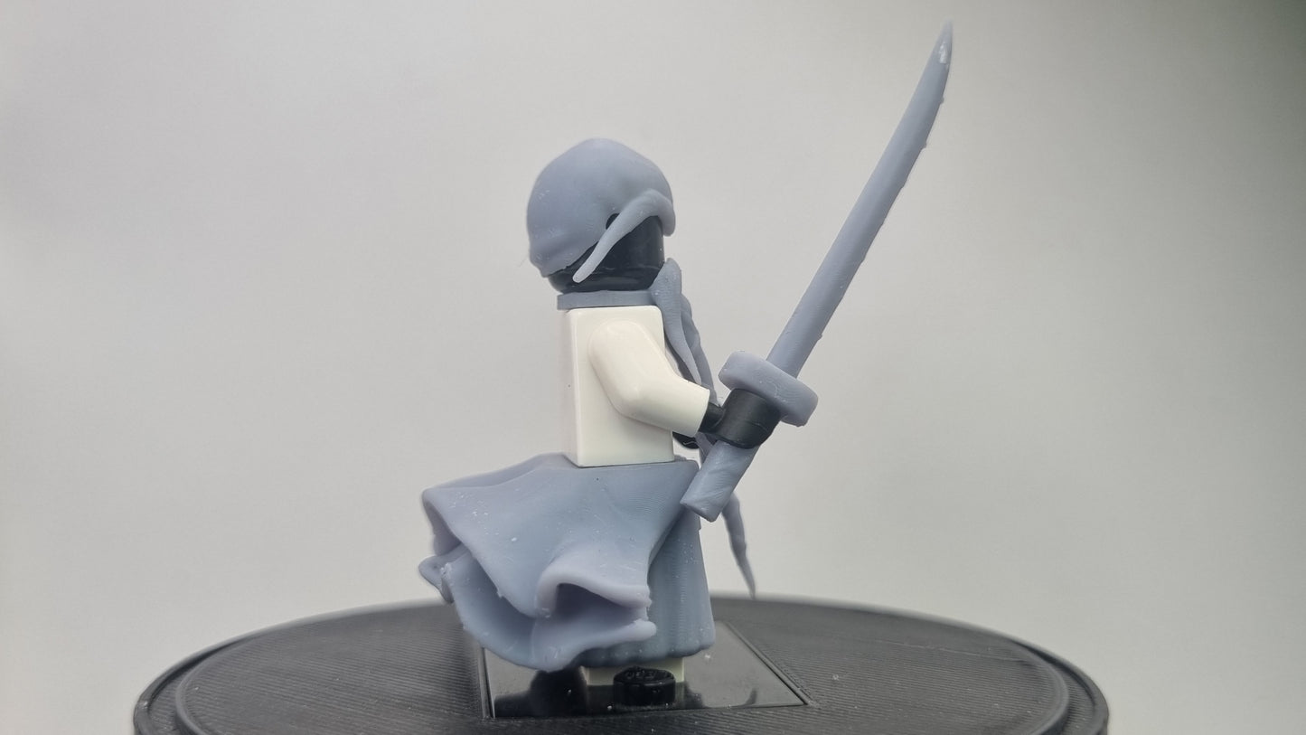 Building toy custom 3D printed soul catcher with beard!