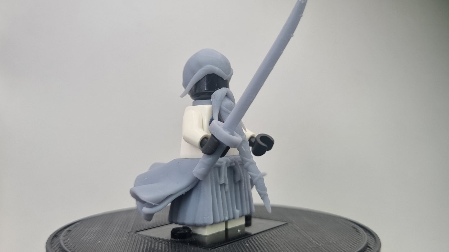 Building toy custom 3D printed soul catcher with beard!