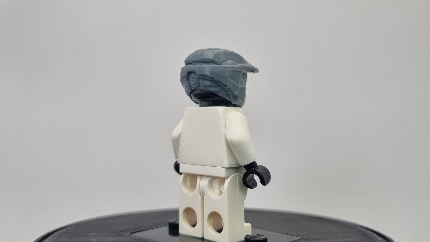 Building toy custom 3D printed the green master helmet printed in 12k! By clayman3d!