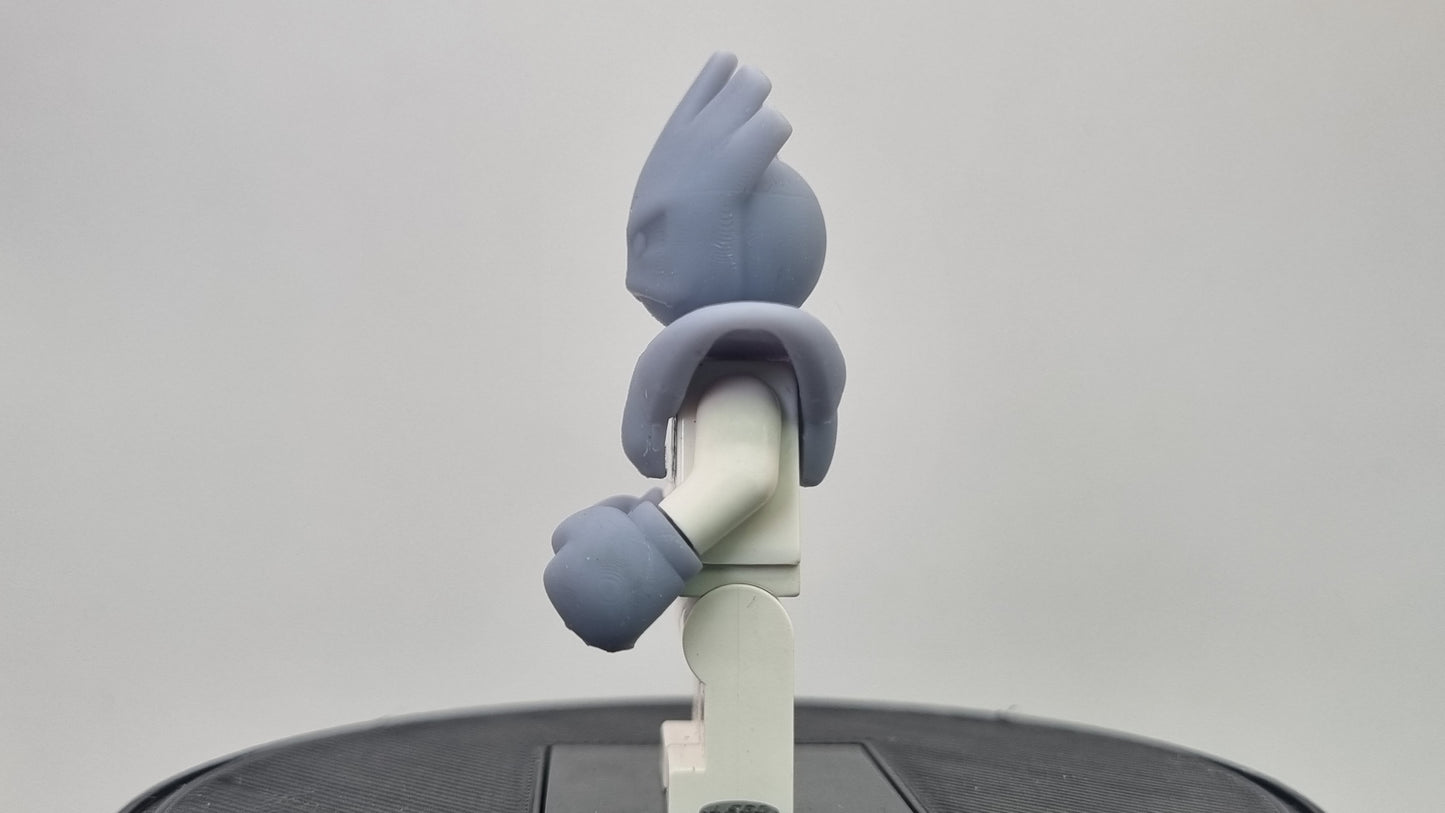 Building toy custom 3D printed animal to catch that's ready to fight!
