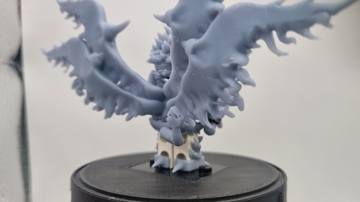 Building toy custom 3D printed animal to catch with medium plant on his back!