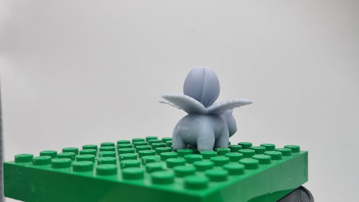 Building toy custom 3D printed animal to catch with medium plant on his back!