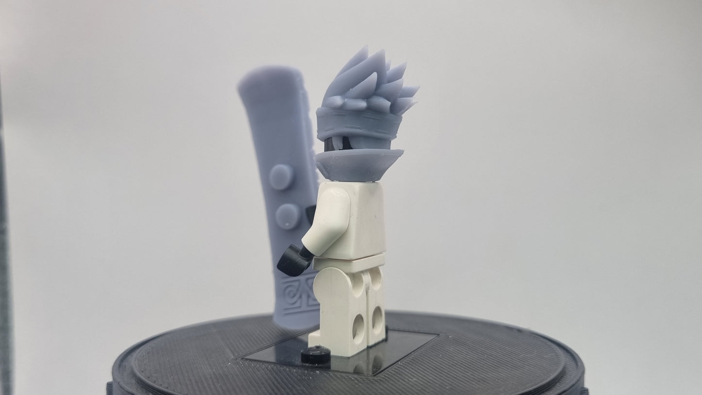 Building toy custom 3D printed snow board dude!