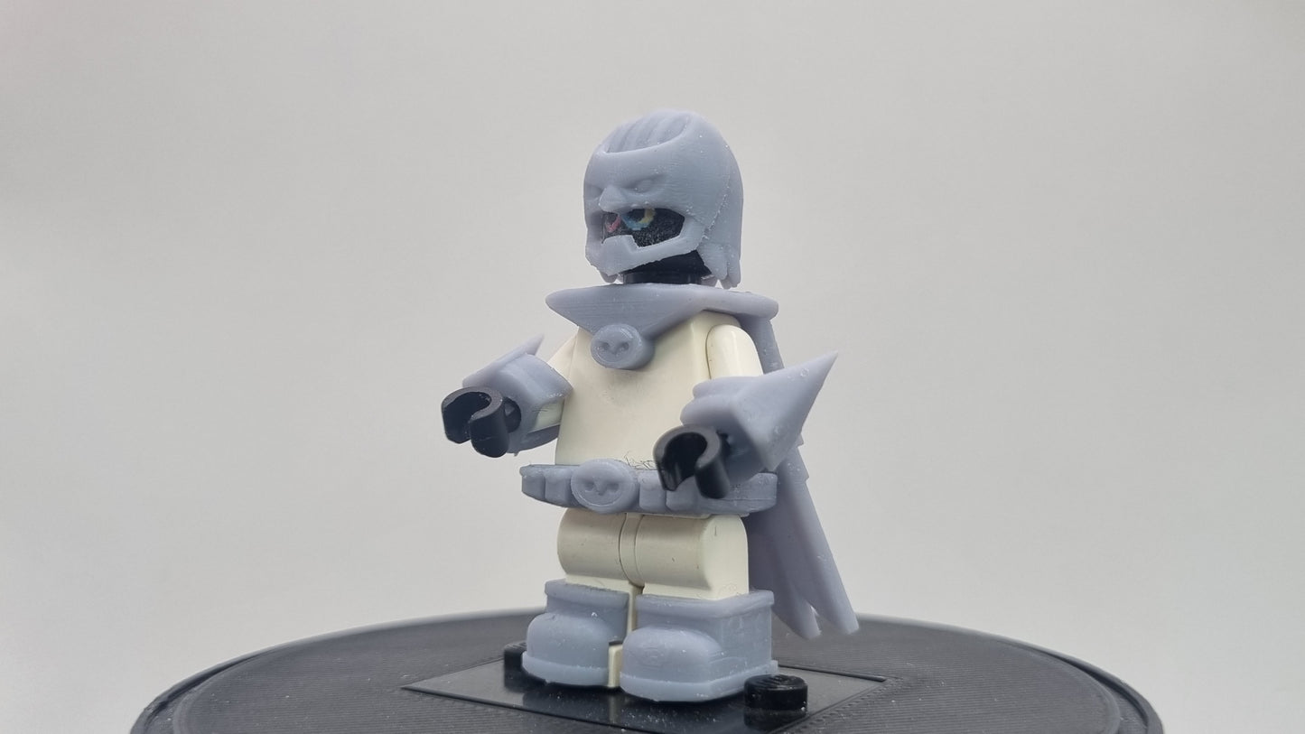 Building toy custom 3D printed super hero owl armor set!
