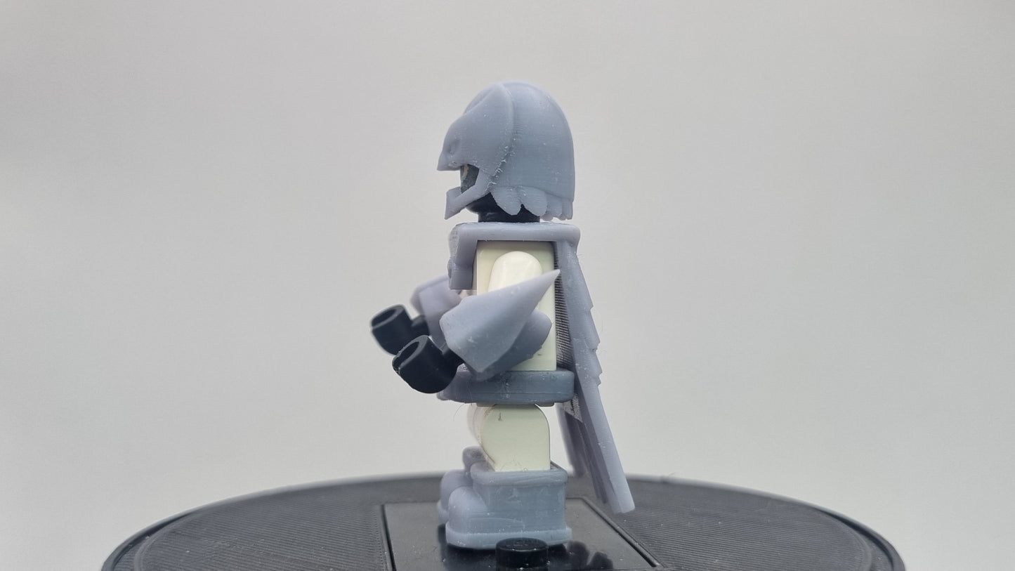 Building toy custom 3D printed super hero owl armor set!