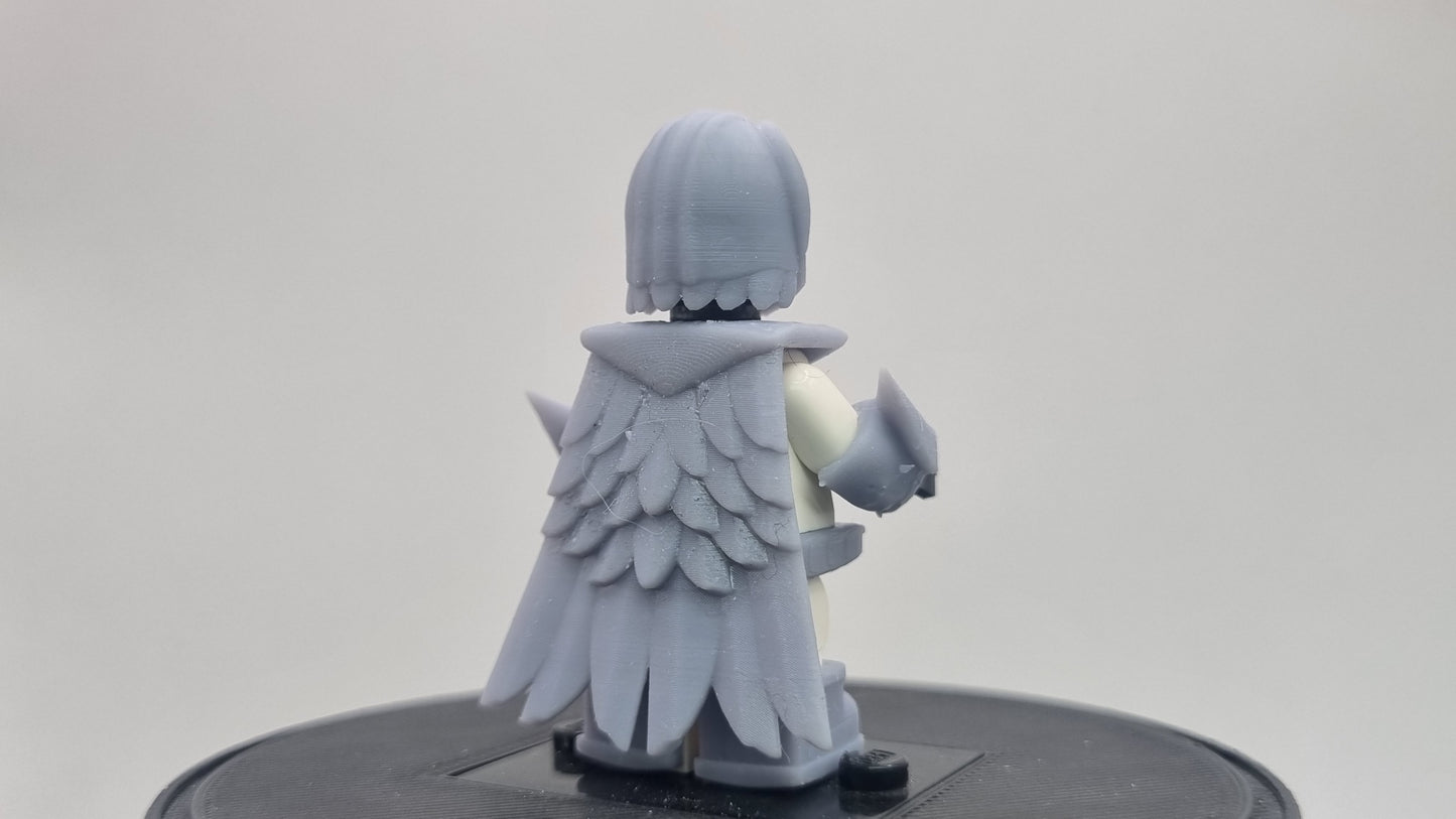 Building toy custom 3D printed super hero owl armor set!