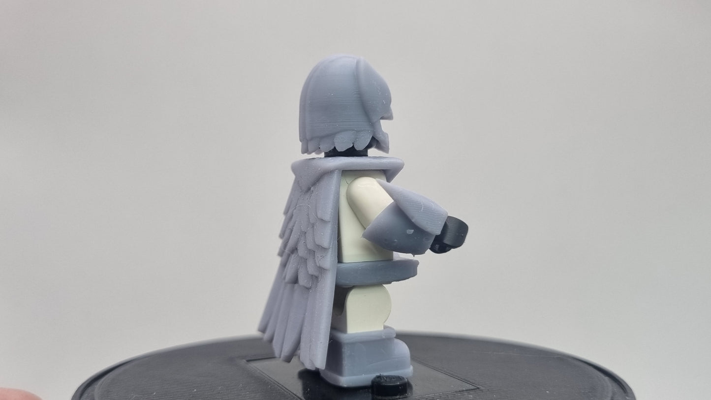 Building toy custom 3D printed super hero owl armor set!