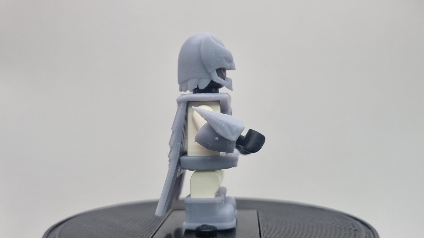 Building toy custom 3D printed super hero owl armor set!