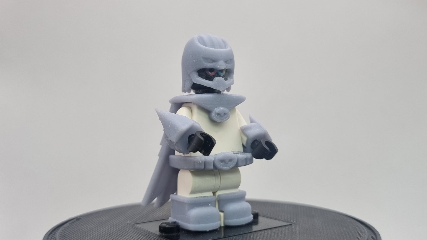 Building toy custom 3D printed super hero owl armor set!