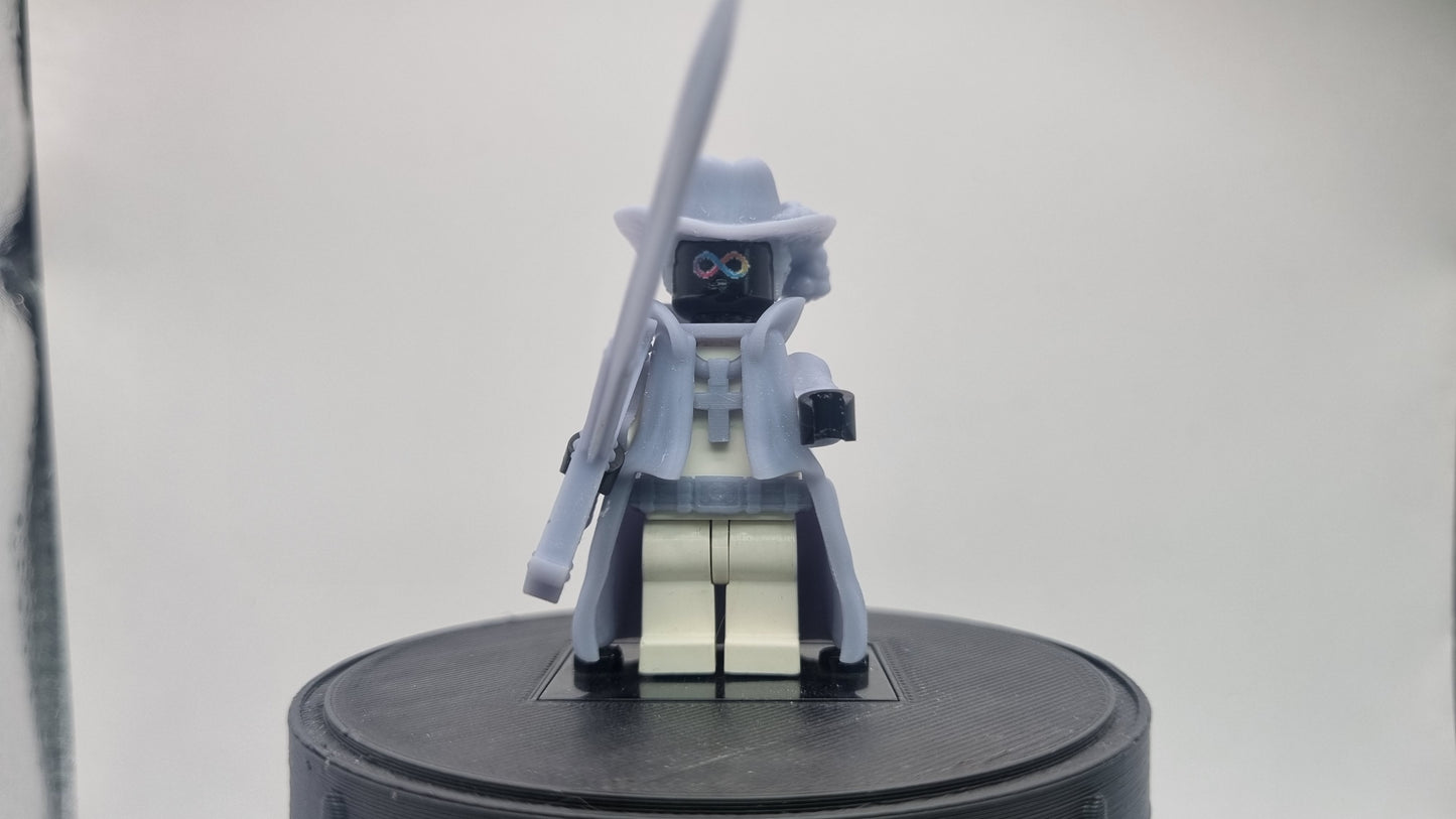 Building toy custom 3D printed best swords man pirate!