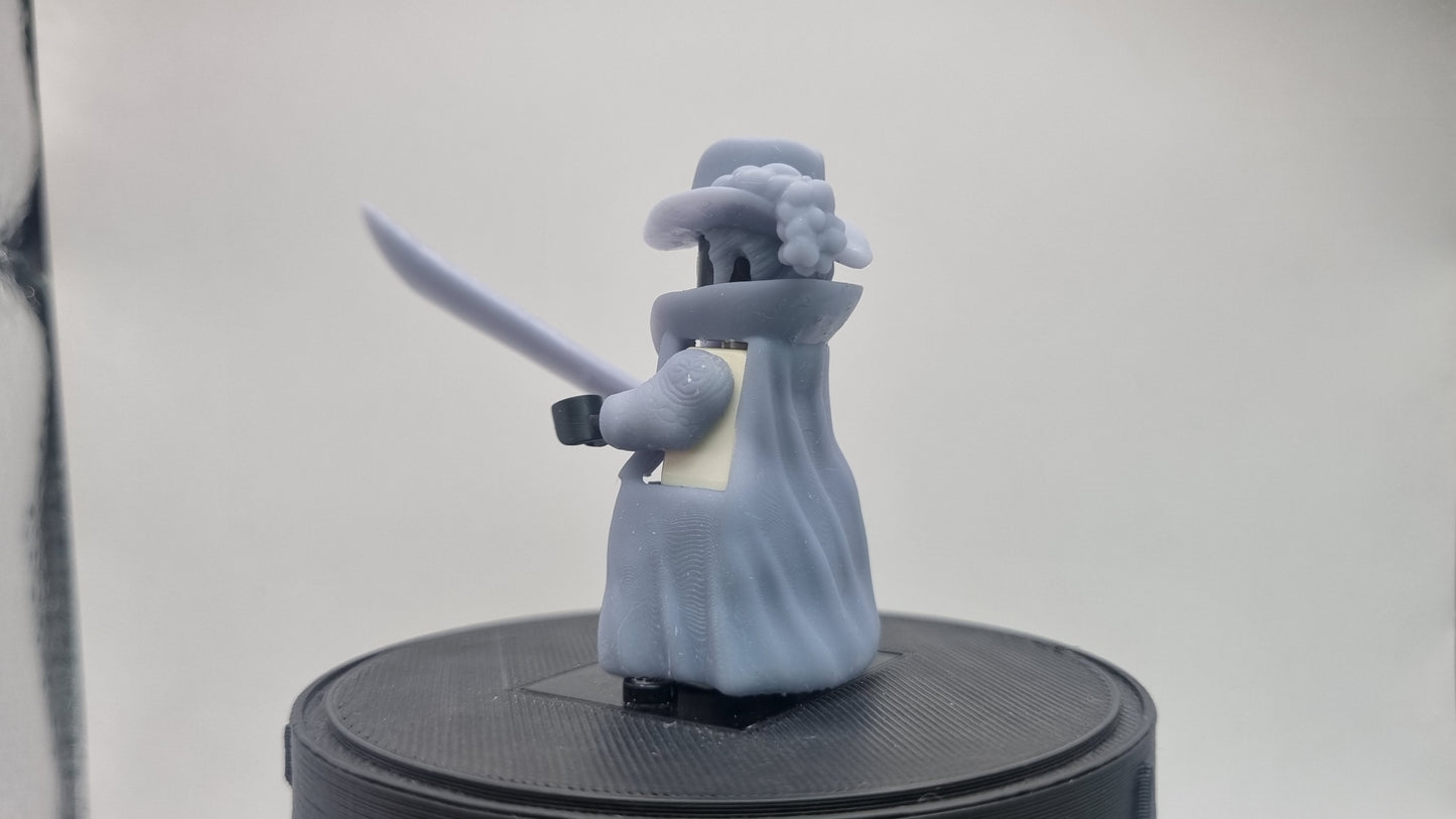 Building toy custom 3D printed best swords man pirate!