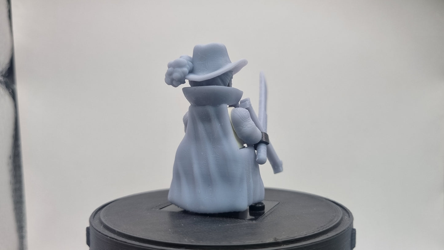 Building toy custom 3D printed best swords man pirate!