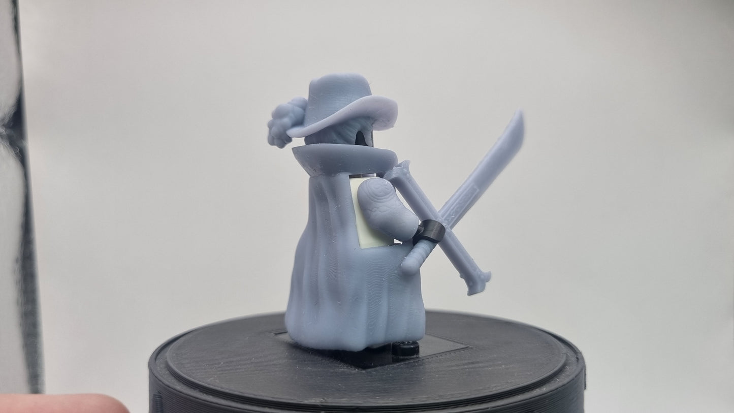 Building toy custom 3D printed best swords man pirate!