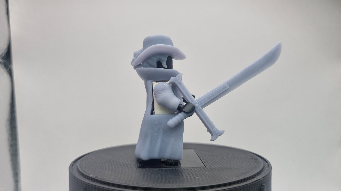 Building toy custom 3D printed best swords man pirate!