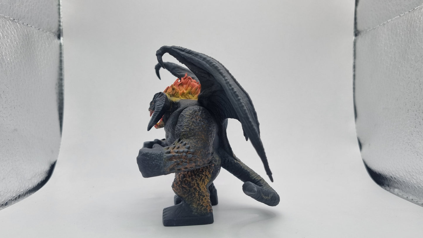 Building toy custom 3D printed fight for the rings keeper of the gate painted!