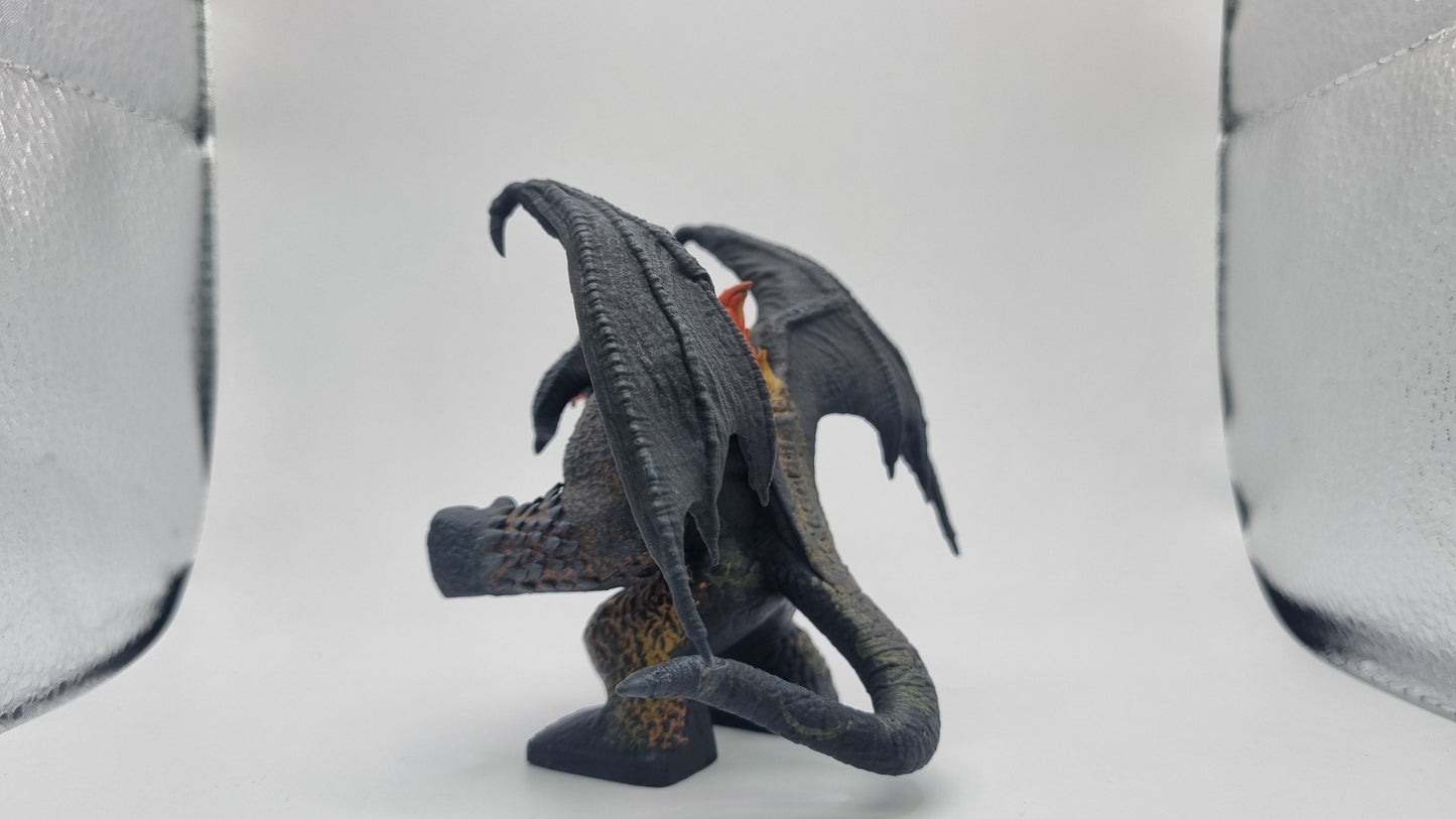 Building toy custom 3D printed fight for the rings keeper of the gate painted!