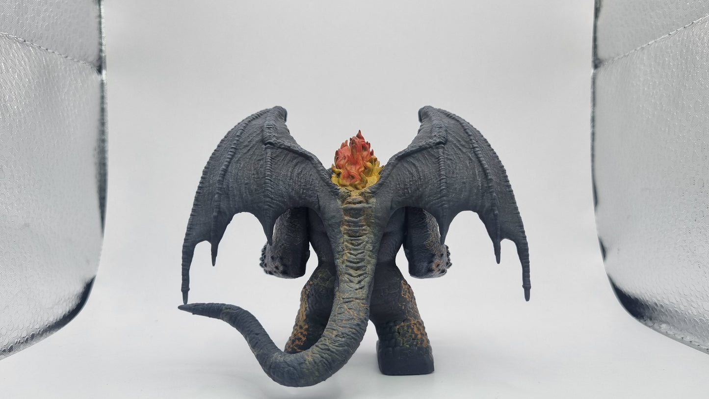 Building toy custom 3D printed fight for the rings keeper of the gate painted!