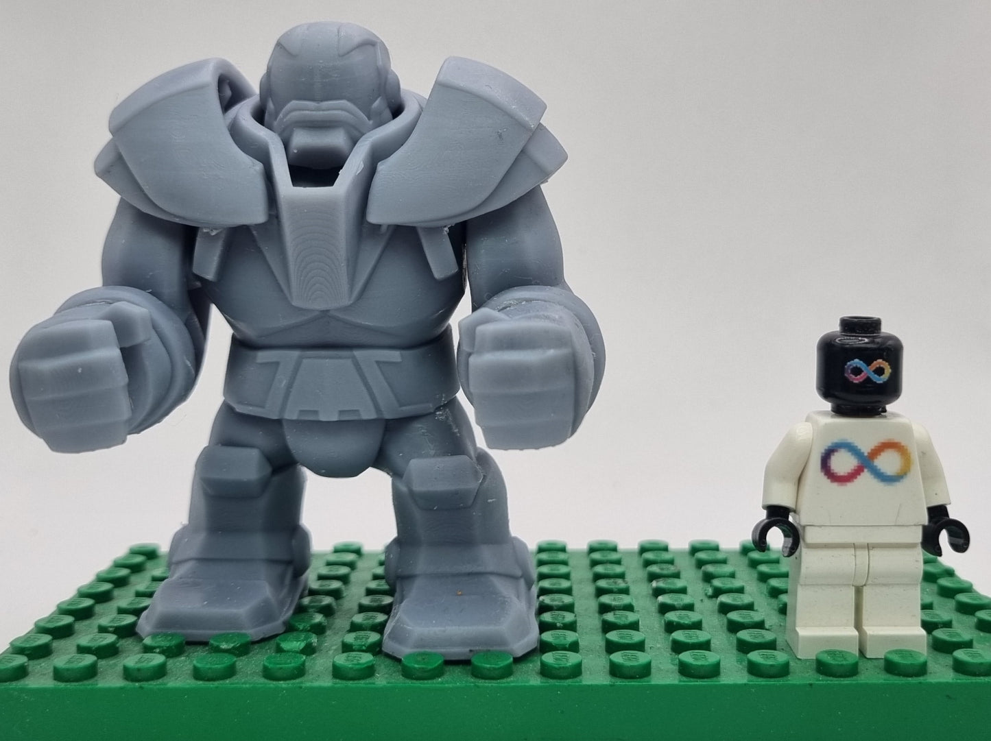 Building toy custom 3D printed super hero ancient mutated god!