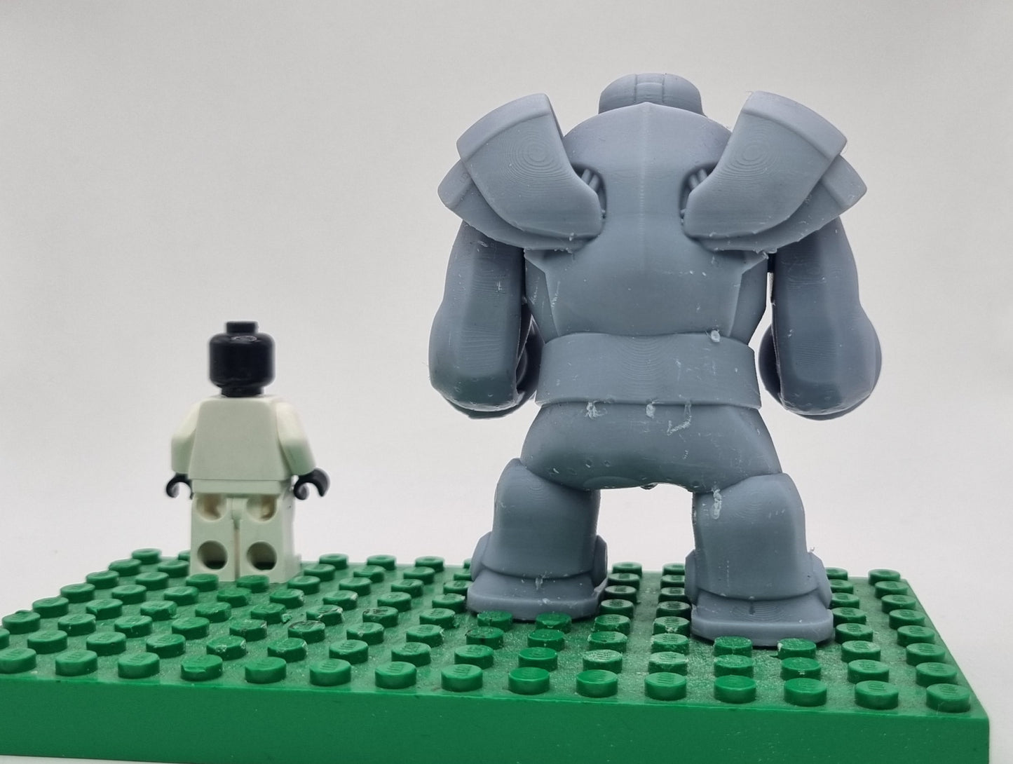 Building toy custom 3D printed super hero ancient mutated god!