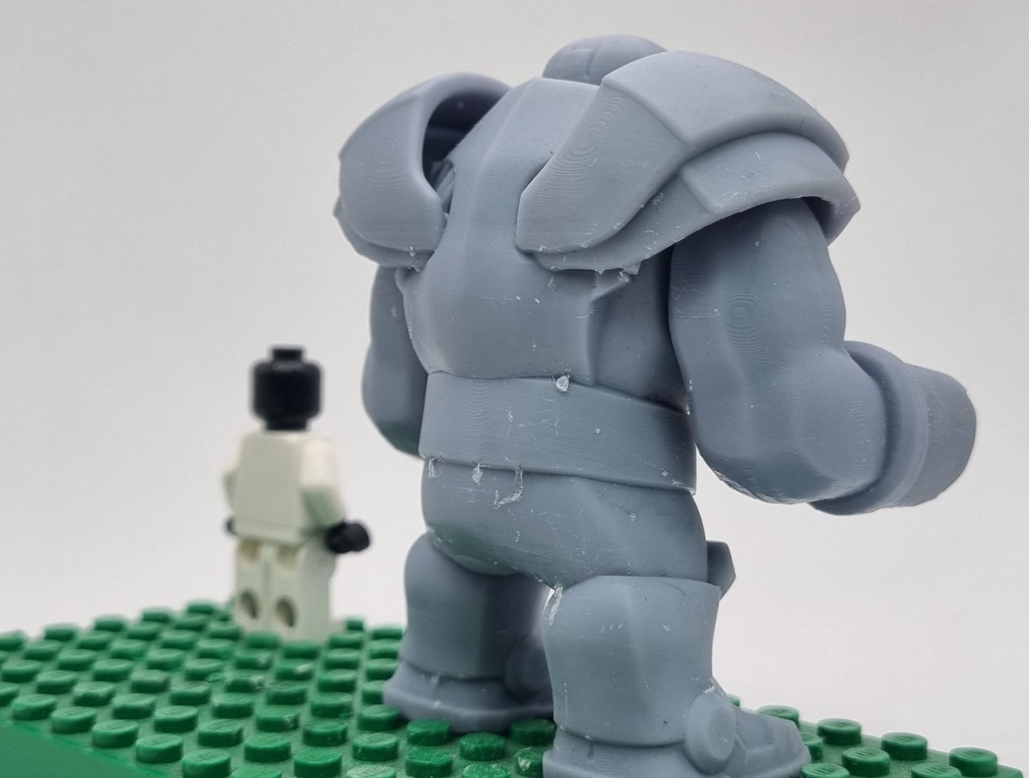 Building toy custom 3D printed super hero ancient mutated god!