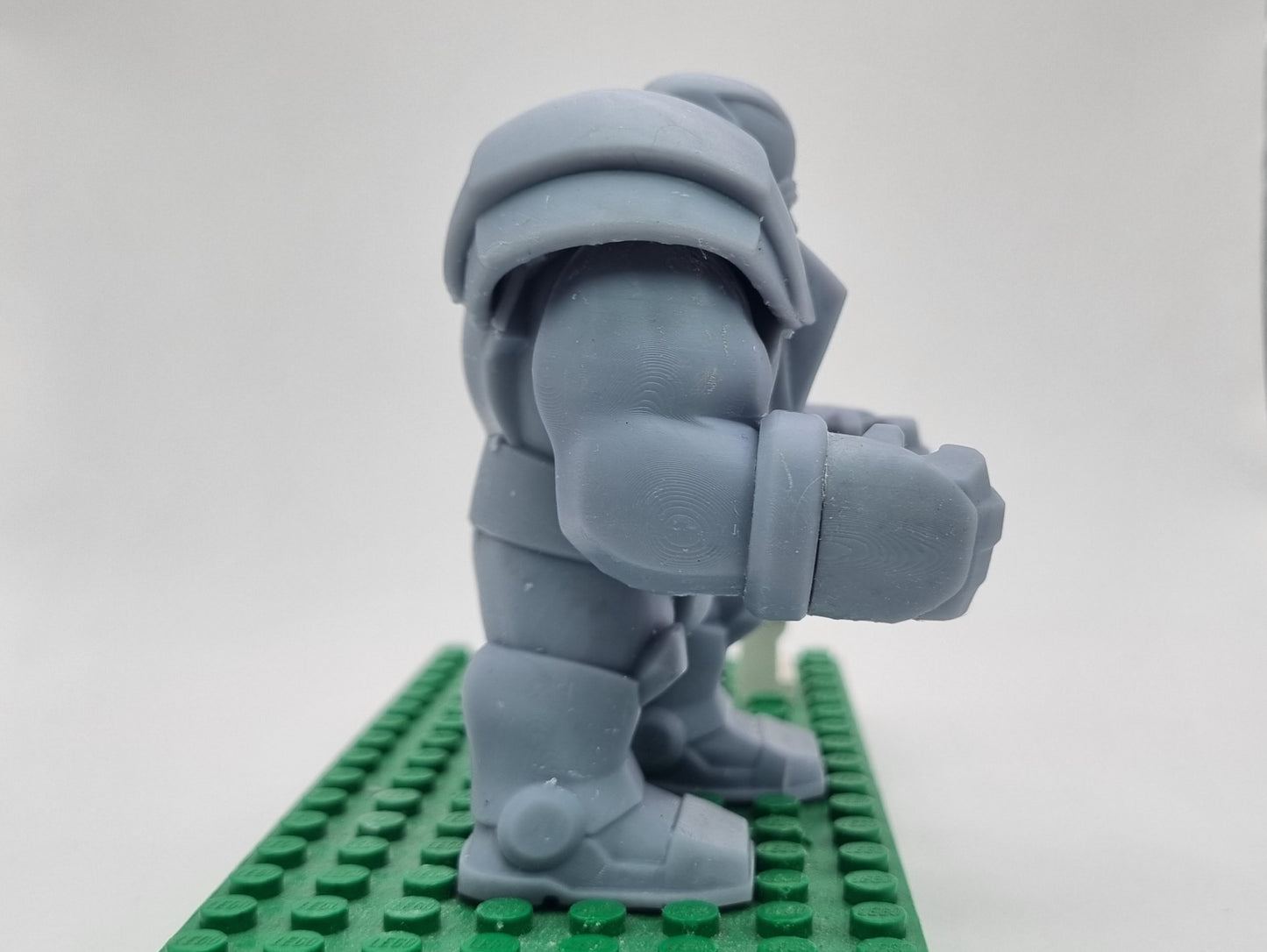 Building toy custom 3D printed super hero ancient mutated god!