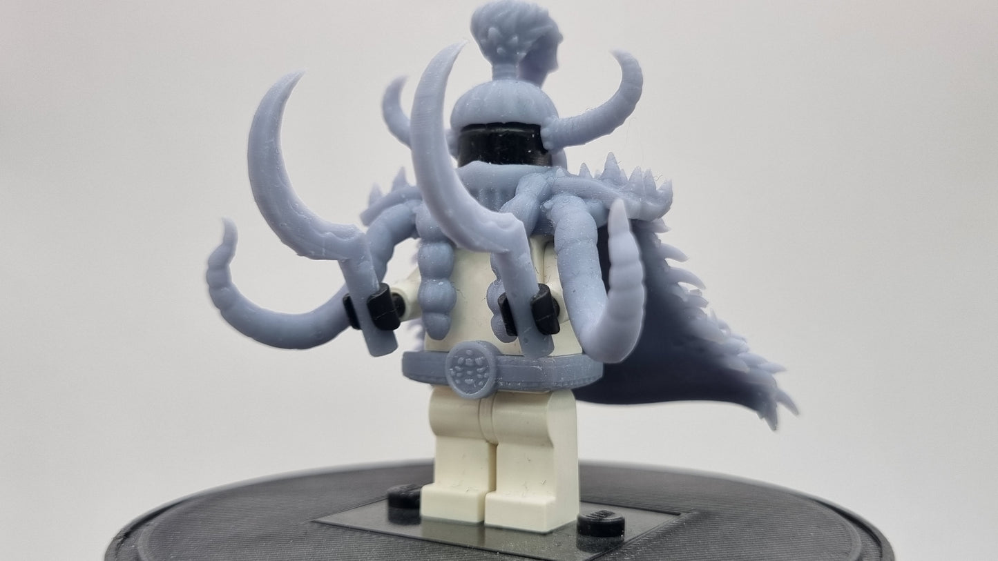 Building toy custom 3D printed pirate elephant!