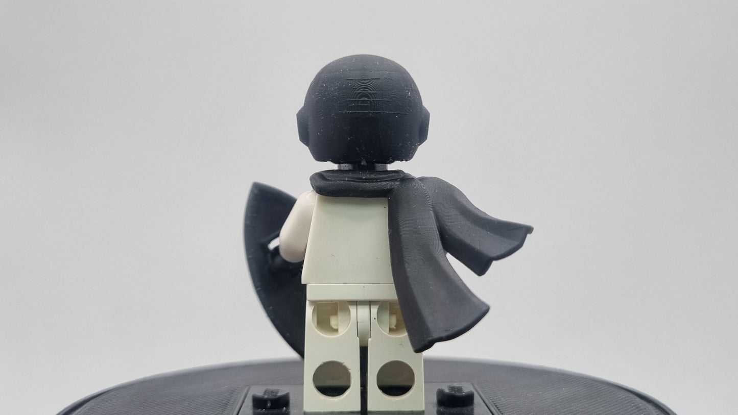 Building toy custom 3D printed mega guy with shield!