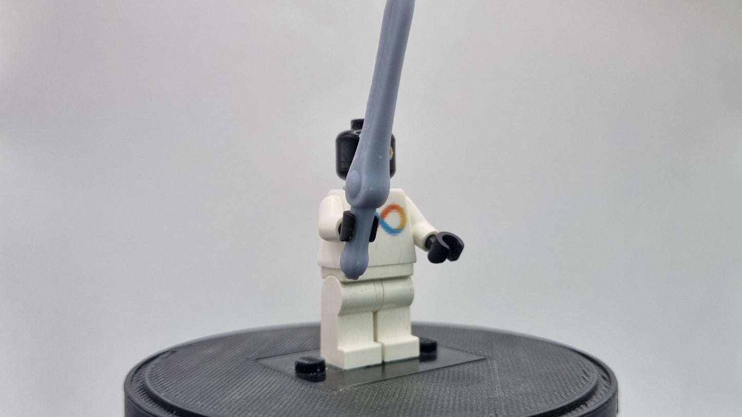 Building toy custom 3D printed adventurer gem sword!