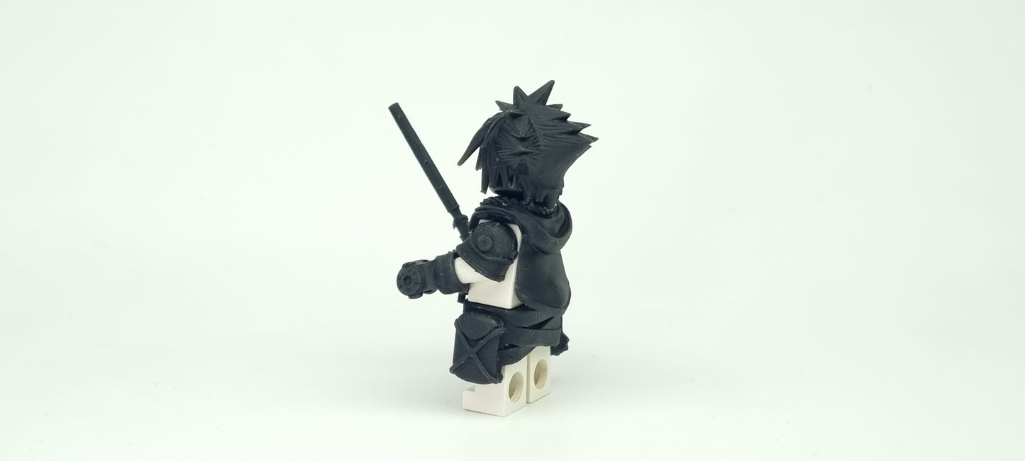 Building toy custom 3D printed cartoon keeper of the key like sword!