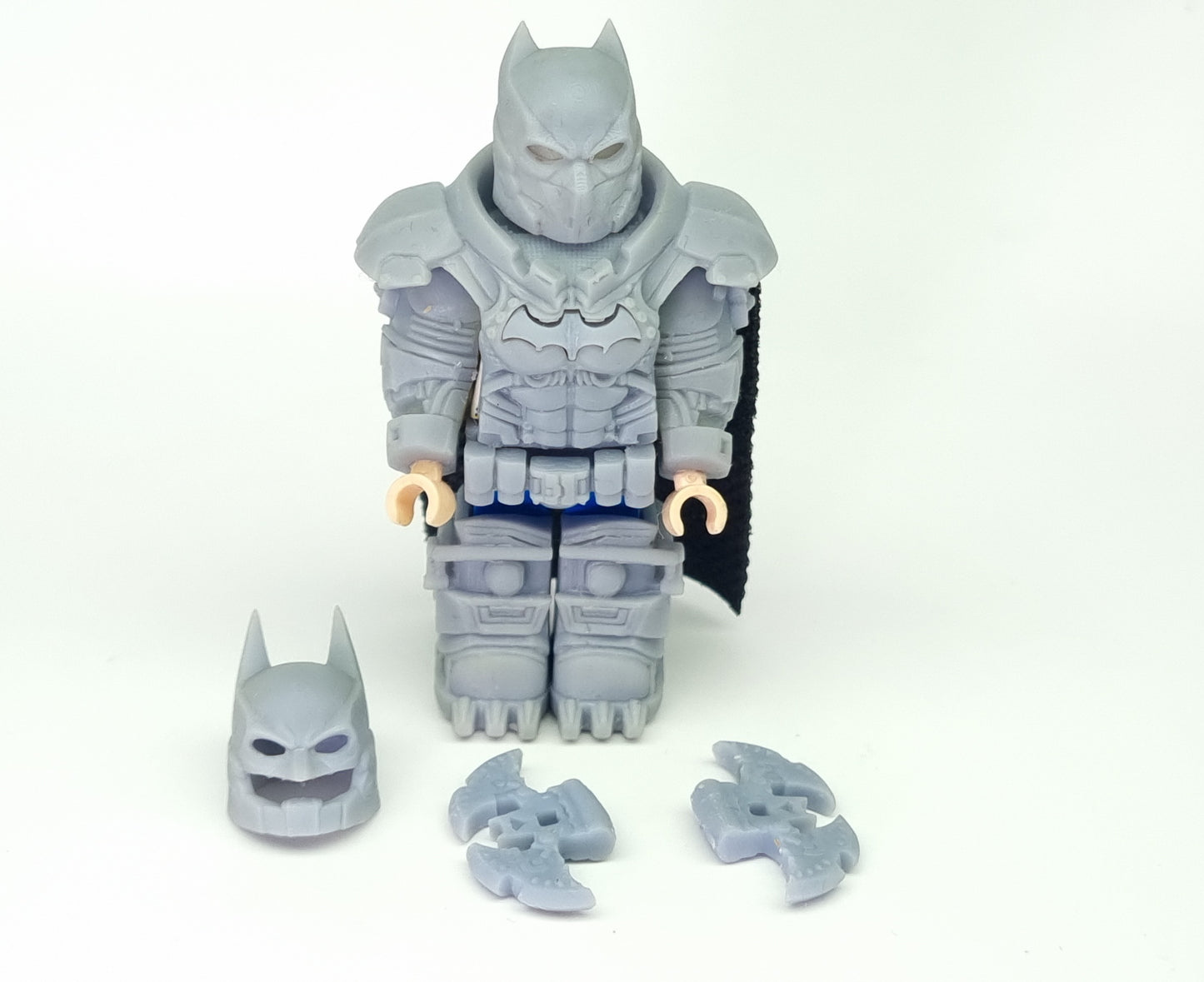 Building toy custom 3D printed snow armor XE by miniheropolis!