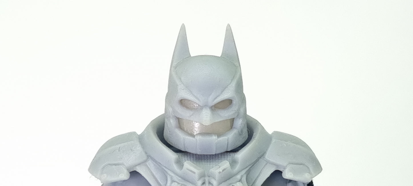 Building toy custom 3D printed snow armor XE by miniheropolis!