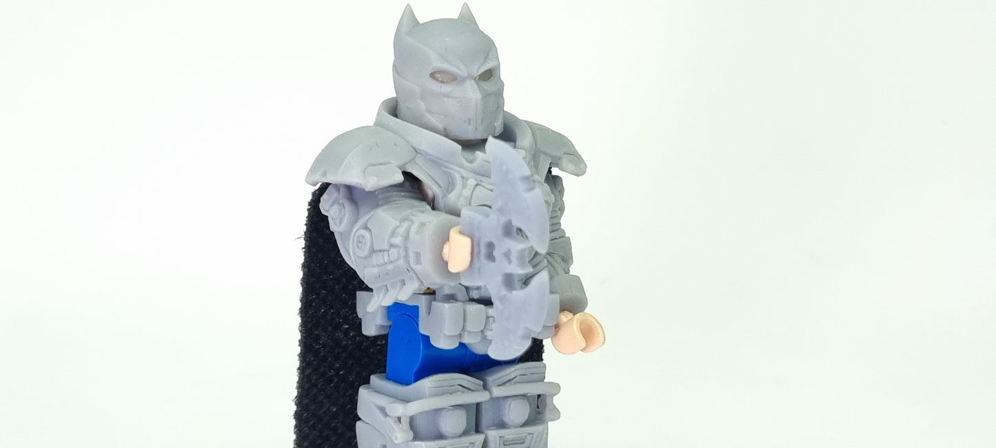 Building toy custom 3D printed snow armor XE by miniheropolis!
