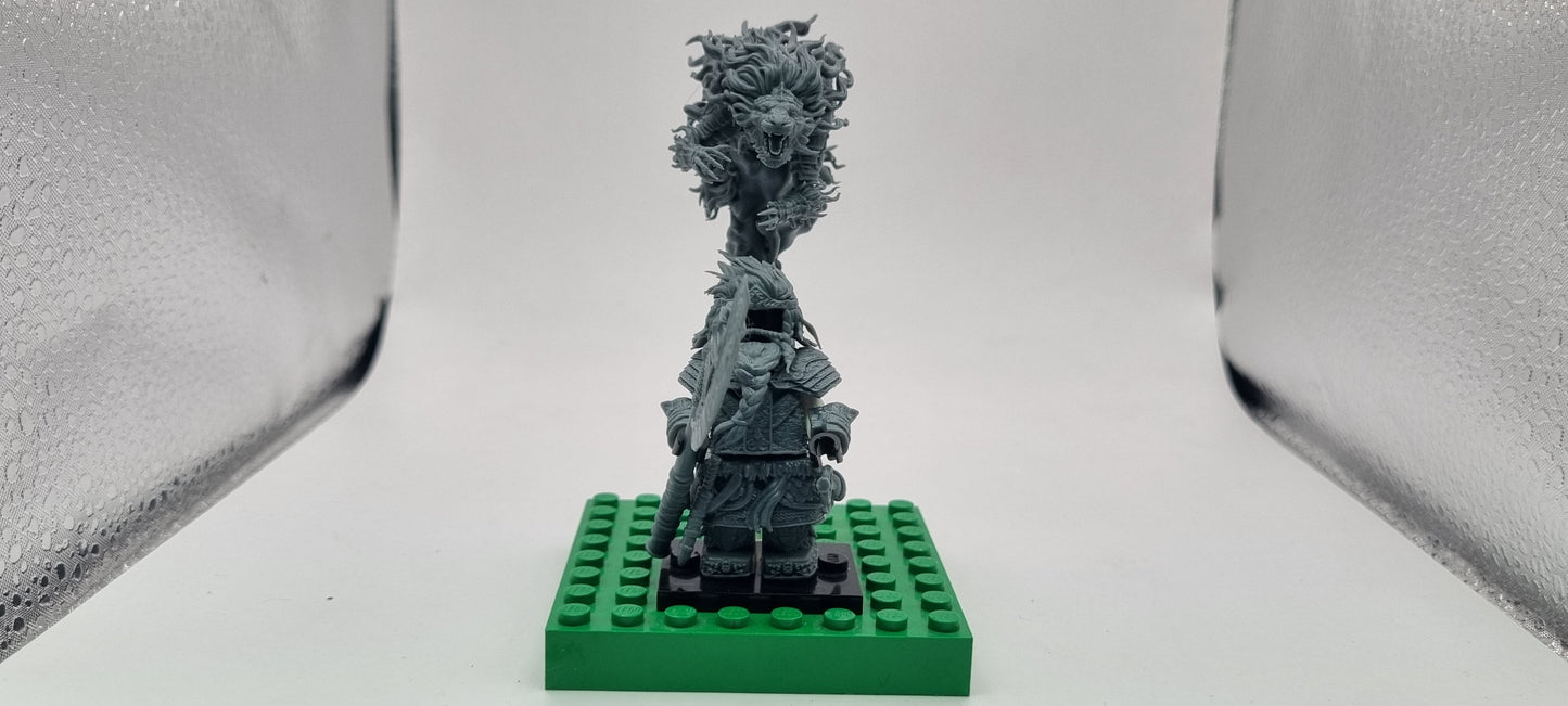 Building toy custom 3D printed the first lord!