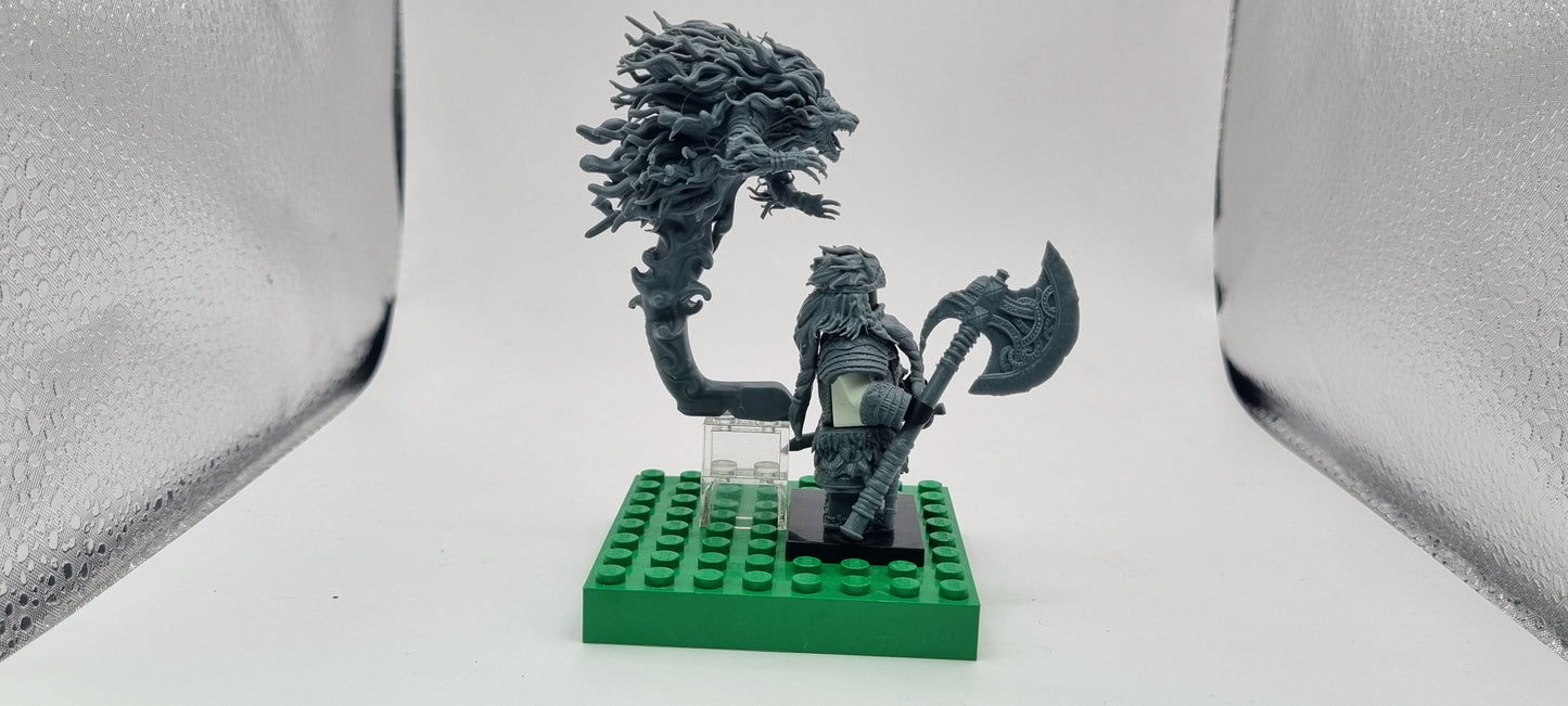 Building toy custom 3D printed the first lord!