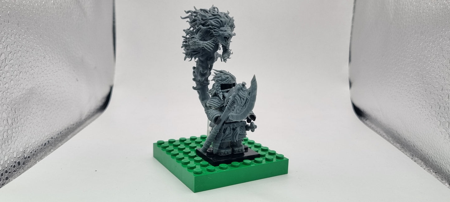 Building toy custom 3D printed the first lord!