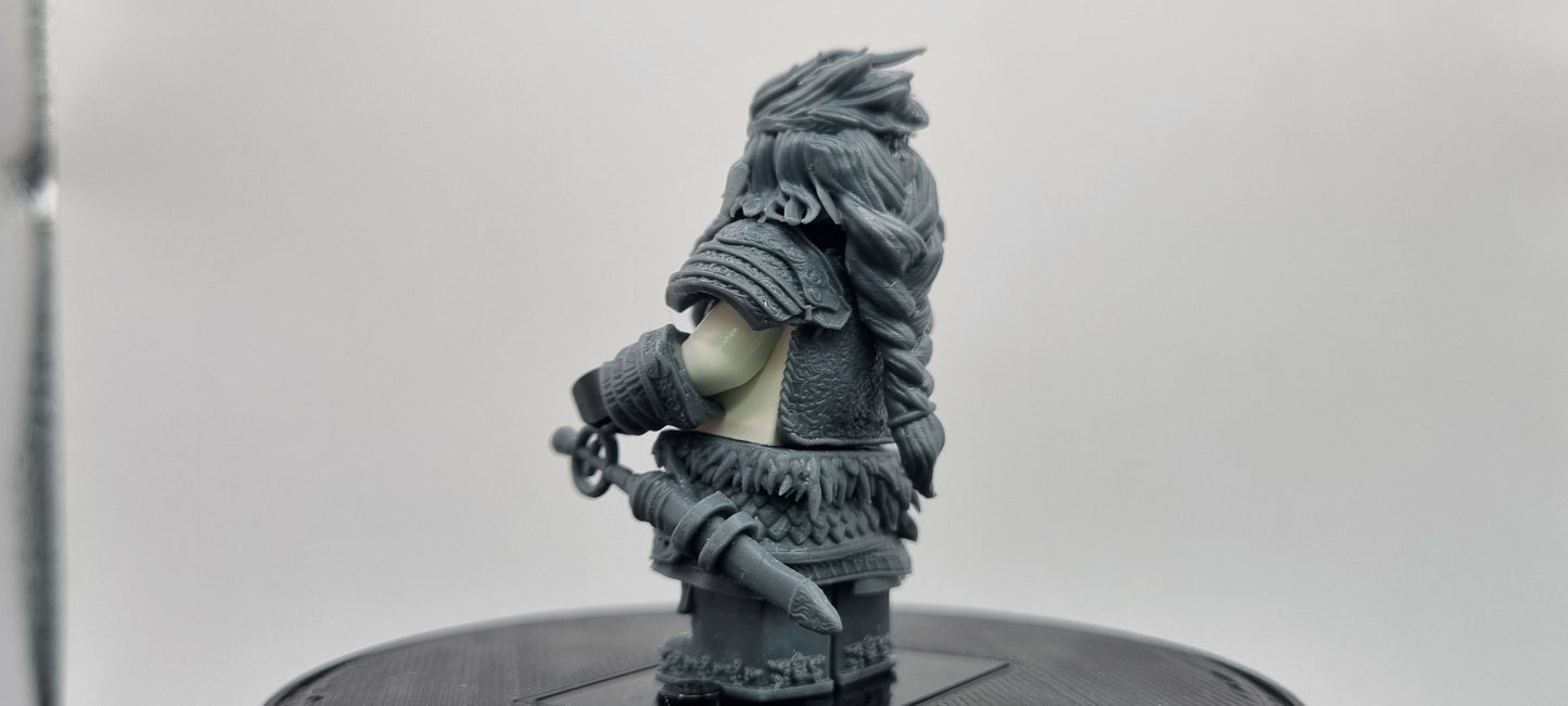Building toy custom 3D printed the first lord!