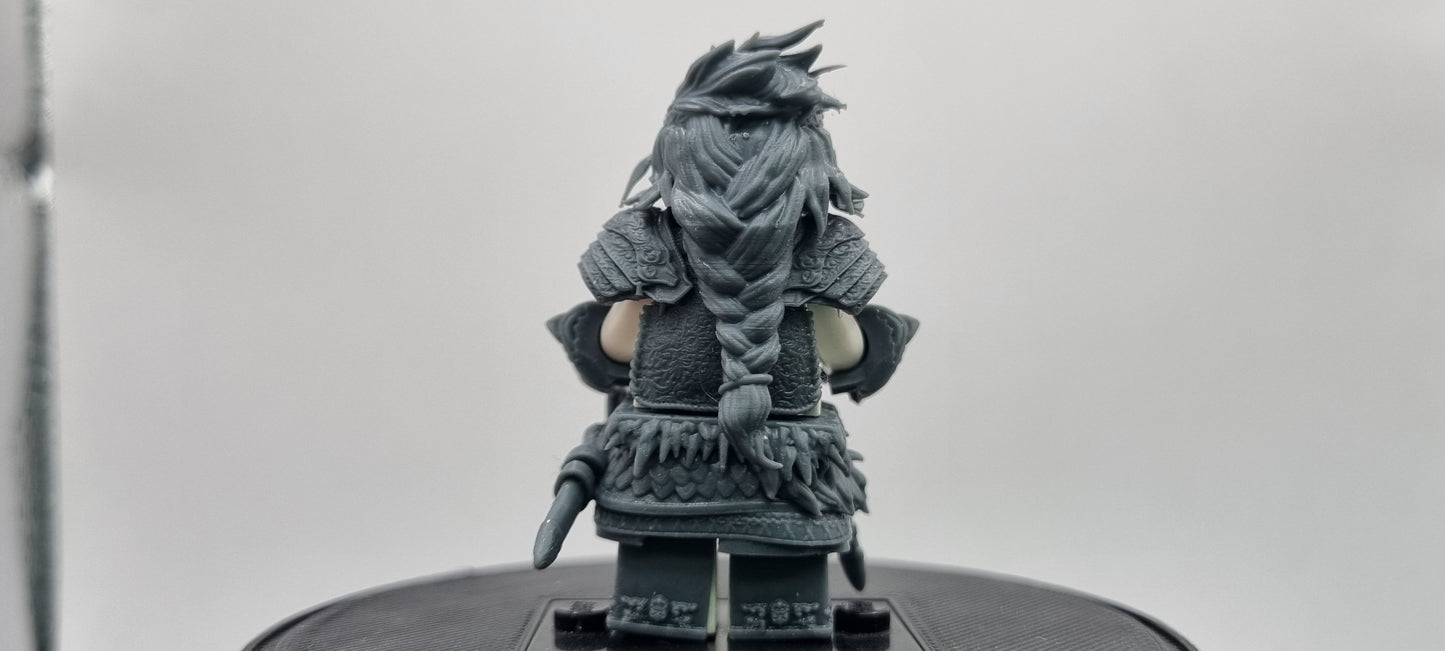 Building toy custom 3D printed the first lord!