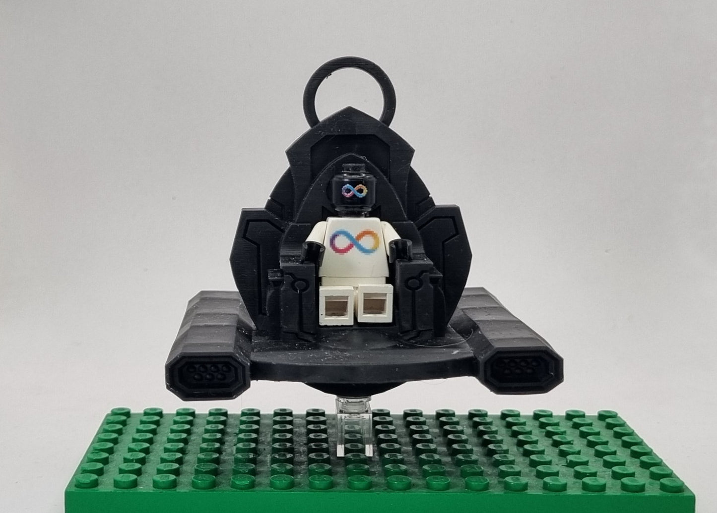 Building toy custom 3D printed super hero almighty chair!
