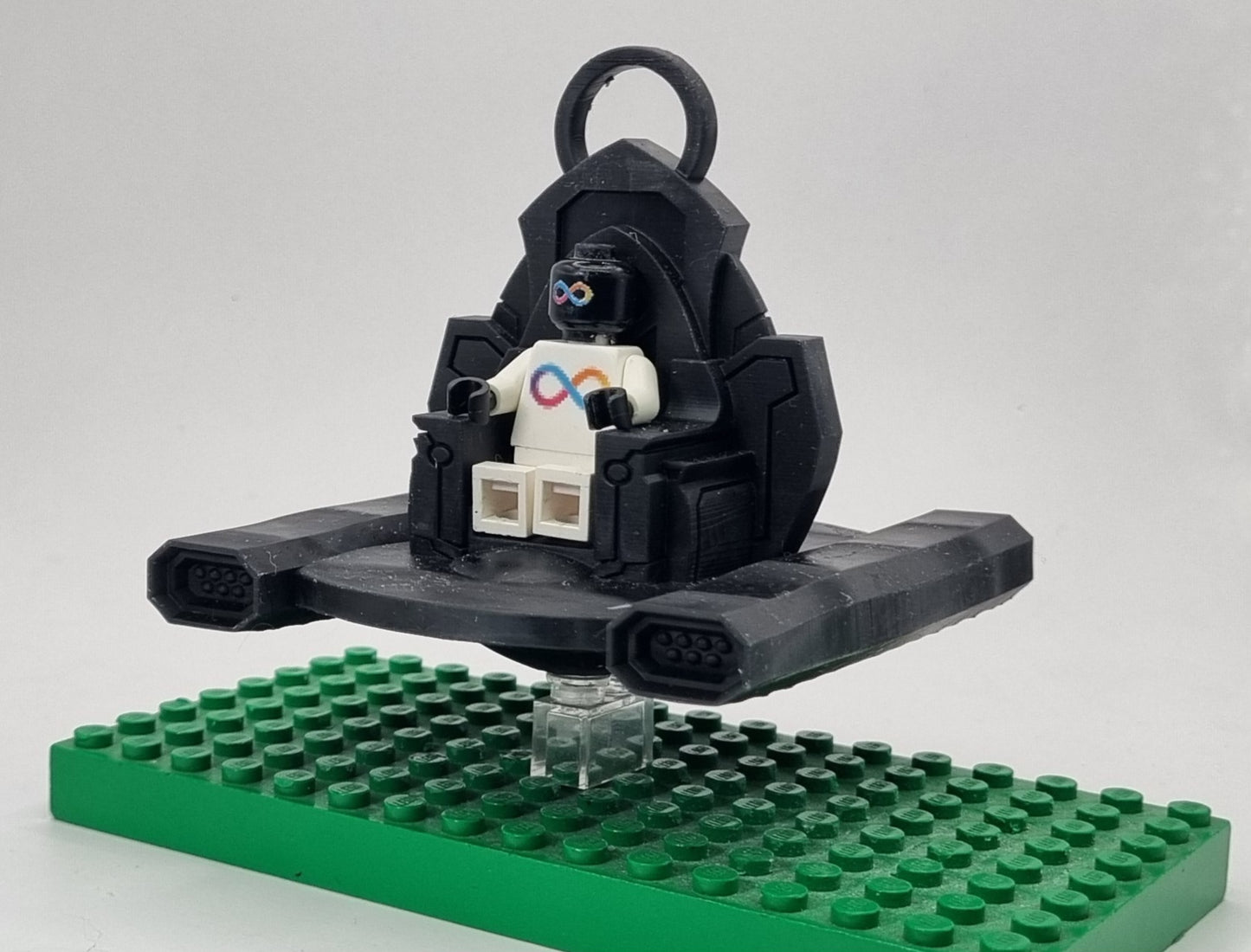 Building toy custom 3D printed super hero almighty chair!