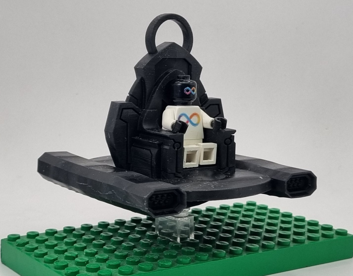 Building toy custom 3D printed super hero almighty chair!