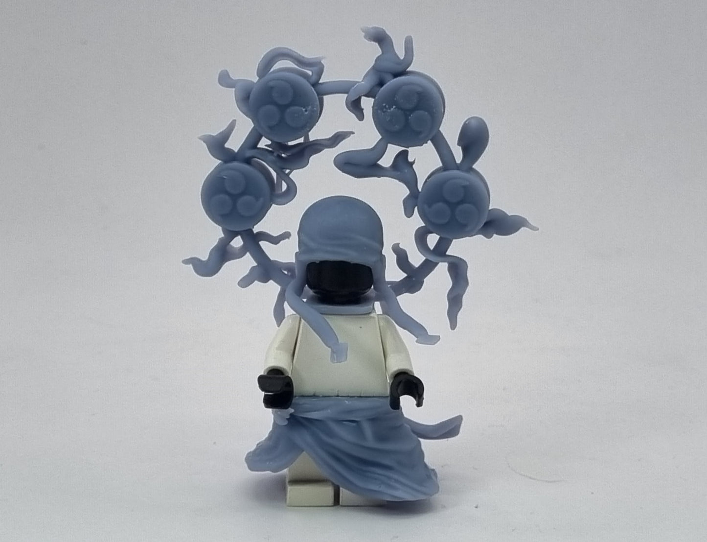 Building toy custom 3D printed pirate on a cloud with the power of thunder!